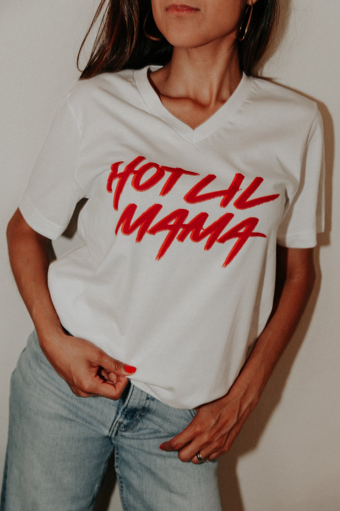 Hot Lil Mama V-Neck